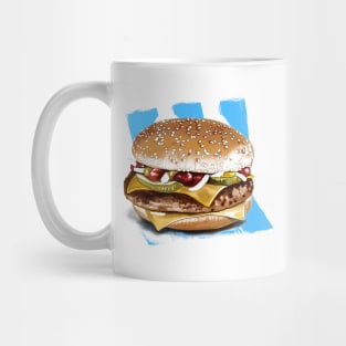 Burger Mug